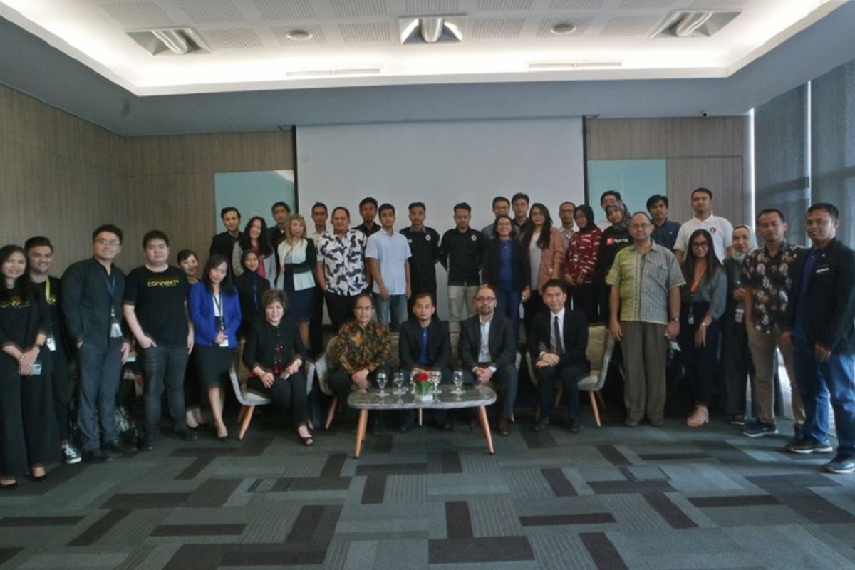 Prosesi kick-off Identik 2020 yang dihadiri oleh Kominfo dan peserta, pada Senin (10/02) di Cyber Tower 2, Kuningan.