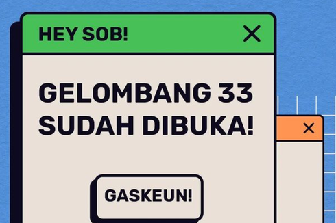 Pendaftaran Kartu Prakerja Gelombang 33 Dibuka, Ini Cara Daftar dan Syaratnya