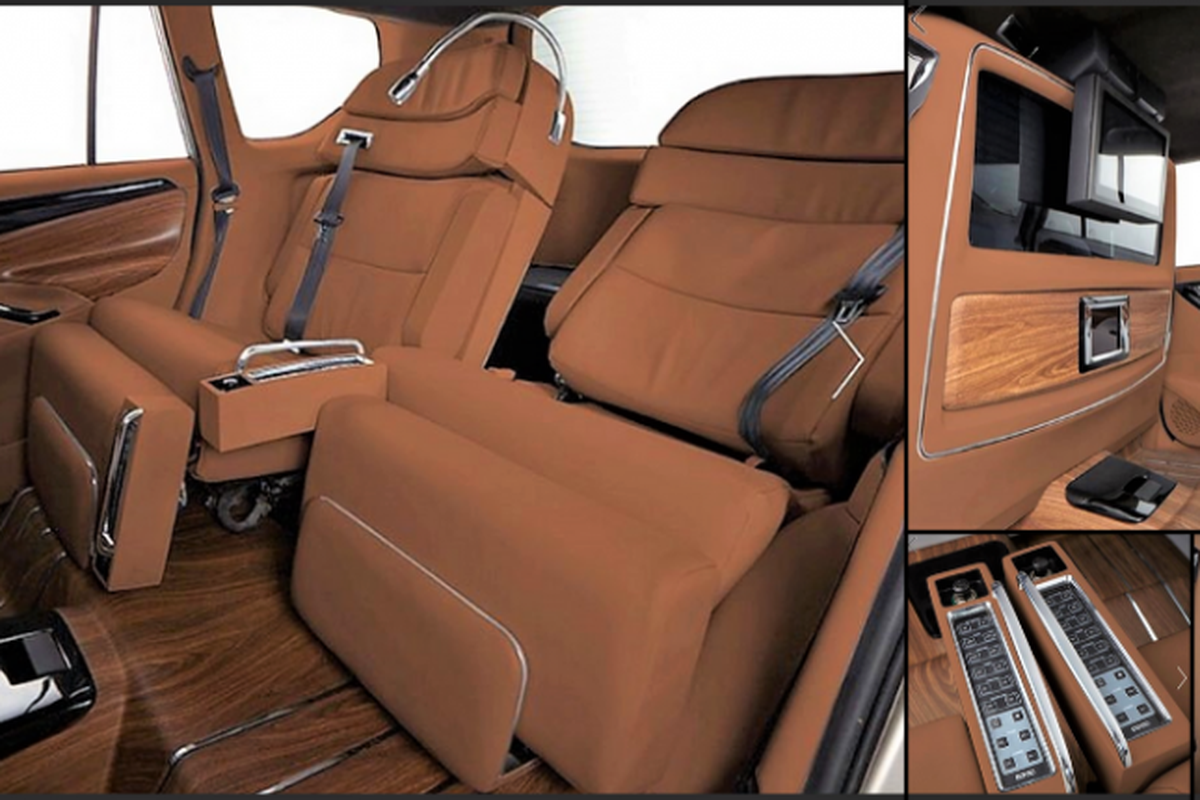 Modifikasi interior mewah Toyota Innova DC Design