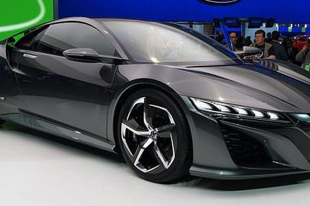 Konsep Honda NSX generasi baru di Detroit Motor Show.