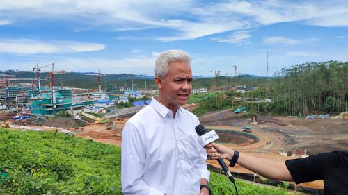 Jadi Capres Pertama yang ke IKN, Ganjar: Untuk Tunjukkan Komitmen