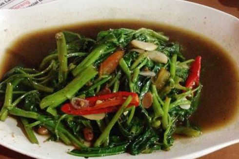 Resep Kangkung Tumis Terasi, Ide Makan Siang ala Restoran