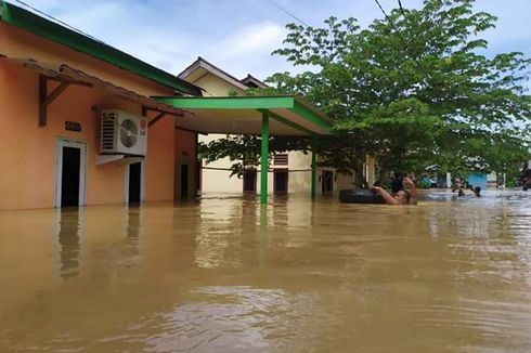 Sungai Kandilo Meluap, 5 Desa di Kaltim Terendam Banjir
