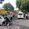 Nekat Langgar Marka Jalan, Xenia Tabrak Avanza di Sragen Kota