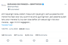 Sistem SNBT Berupa Ikut Tes, Terima Skor, Baru Daftar PTN Disebut Minim Gagal, SNPMB Buka Suara