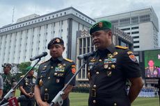 Panglima Agus Titip Revisi Doktrin TNI AD ke KSAD Maruli