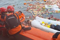 Bocor di Tengah Perjalanan, Kapal Pengangkut Bahan Pokok Tenggelam di Laut Kayong Utara Kalbar