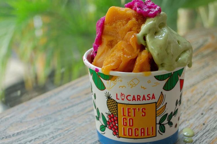 Gelato dari Locarasa.