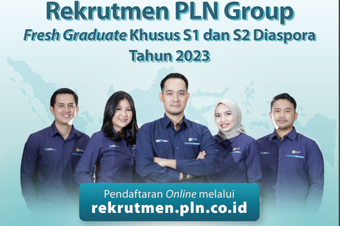 Rekrutmen PLN Group bagi S2-S3 Diaspora, Terbuka Untuk Fresh Graduate