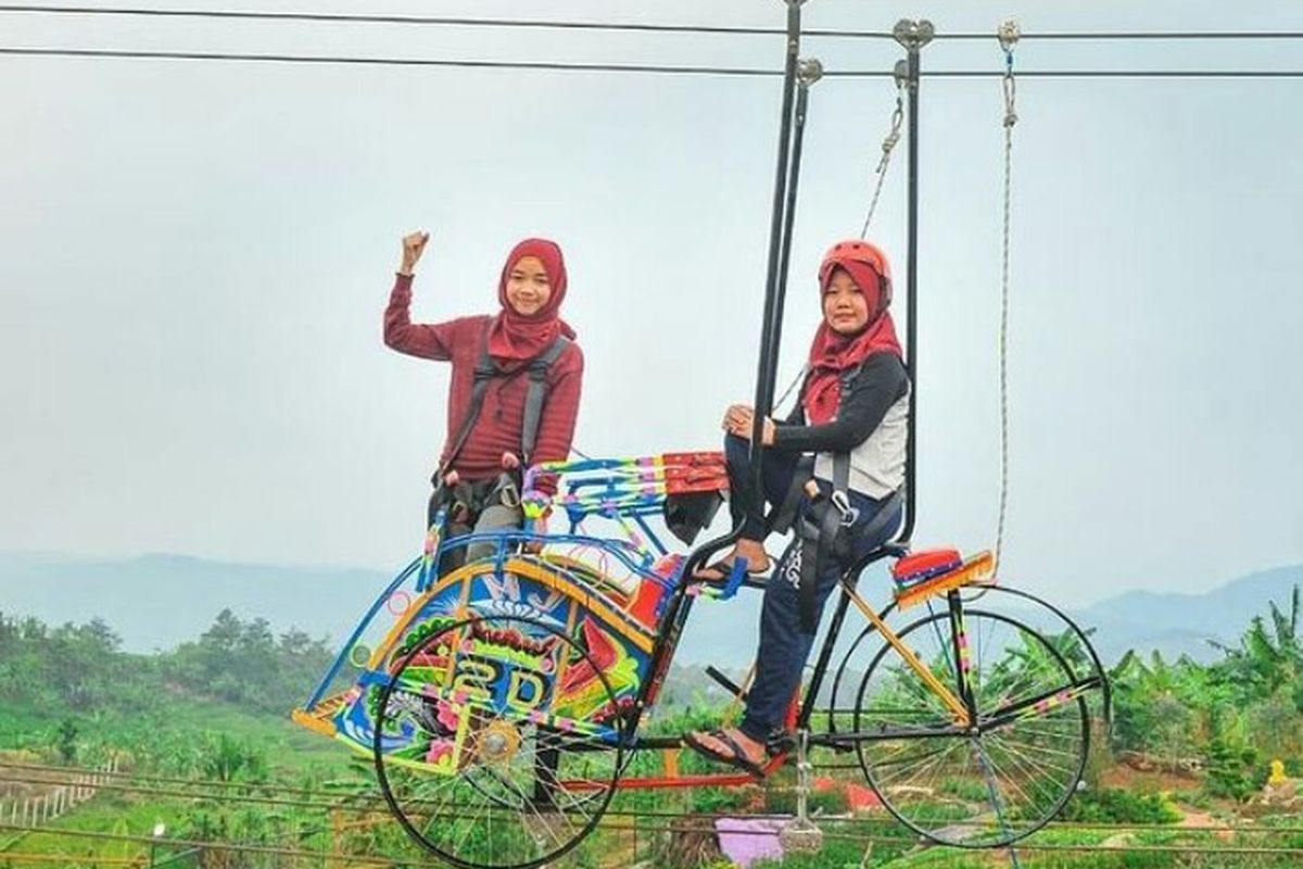 wahana di wisata Villa Khayangan