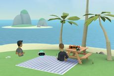 Pendiri Facebook Bikin Pantai di Metaverse, Cuma Pakai Voice Command