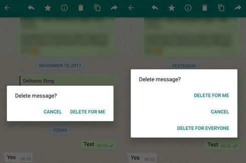 Pesan WhatsApp Kini Bisa Dihapus hingga 2 Hari, Begini Caranya