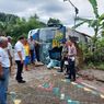Bus Berpenumpang 60 Orang di Kediri Terguling, Seluruh Penumpang Selamat