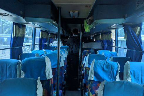 Sopir Bus Tak Tahu 4 Keranjang Buah Dalam Busnya Berisi Ganja