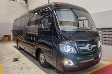 Jetbus Big Benz Bhakti Pratama, Mewah  Pakai Bangku Elektrik