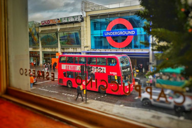 Ilustrasi Brixton di London, Inggris.