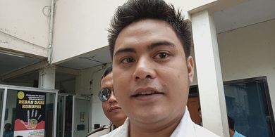 Galih Ginanjar tiba di Pengadilan Negeri Jakarta Selatan, kawasan Ampera, Rabu (19/2/2020).