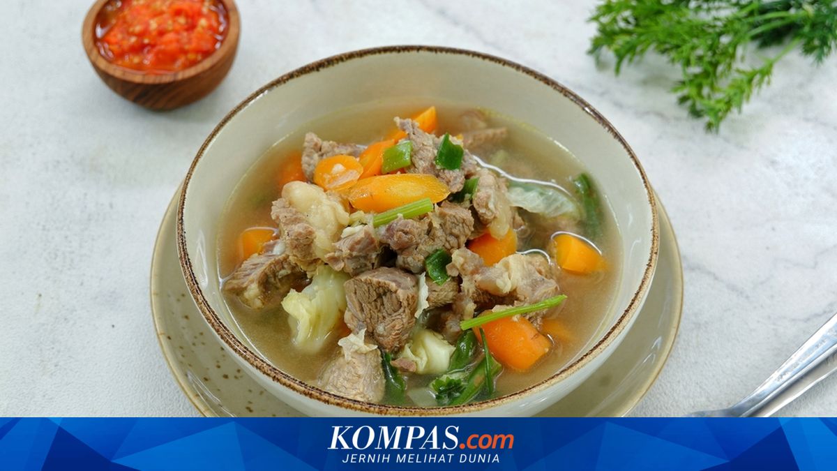 Resep Sop Daging Berempah ala Rumahan, Enak dan Mudah