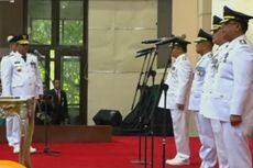 Pj Gubernur Sulsel Bahtiar Resmi Lantik 3 Pj Bupati dan 1 Pj Wali Kota