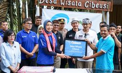 Danone Indonesia Jadikan Cibeusi sebagai Desa Wisata