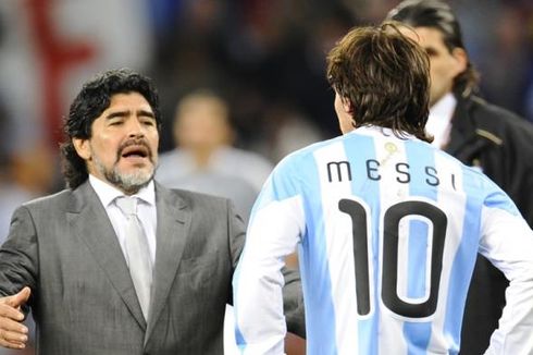 Messi Dihukum, Maradona Ragukan Argentina Lolos ke Piala Dunia 2018