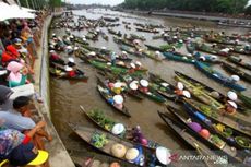 Wisata Pasar Terapung Banjarmasin Akan Dibuka Lagi