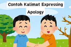 Contoh Kalimat Expressing Apology