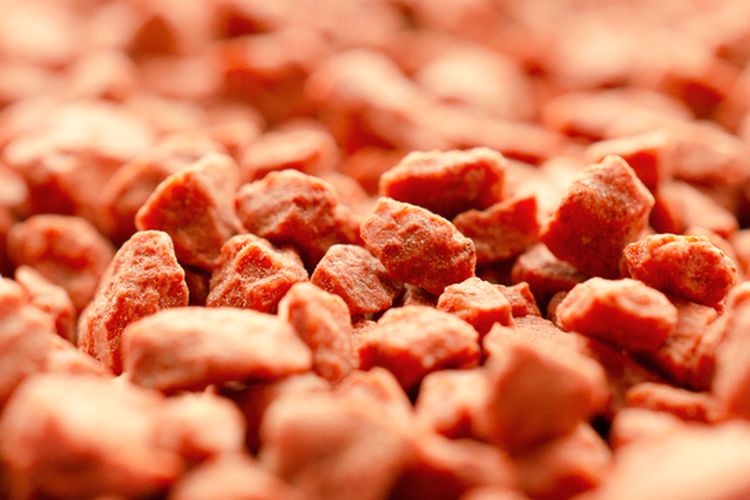 Ilustrasi pupuk KCl.