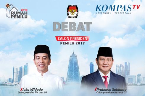 [LIVE STREAMING] Saksikan Debat Calon Presiden 30 Maret 2019