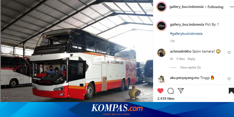 Bocor Penampakan Bus Baru Avante D1, Pakai Livery PO Harapan Jaya - Vimarsana News