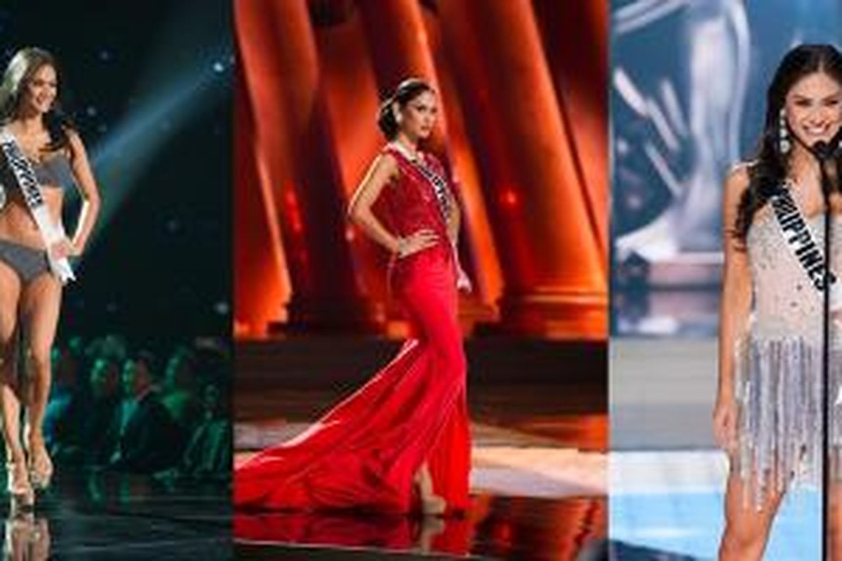 Beberapa foto cantik Pia Wurtzbach di malam final Miss Universe 2015