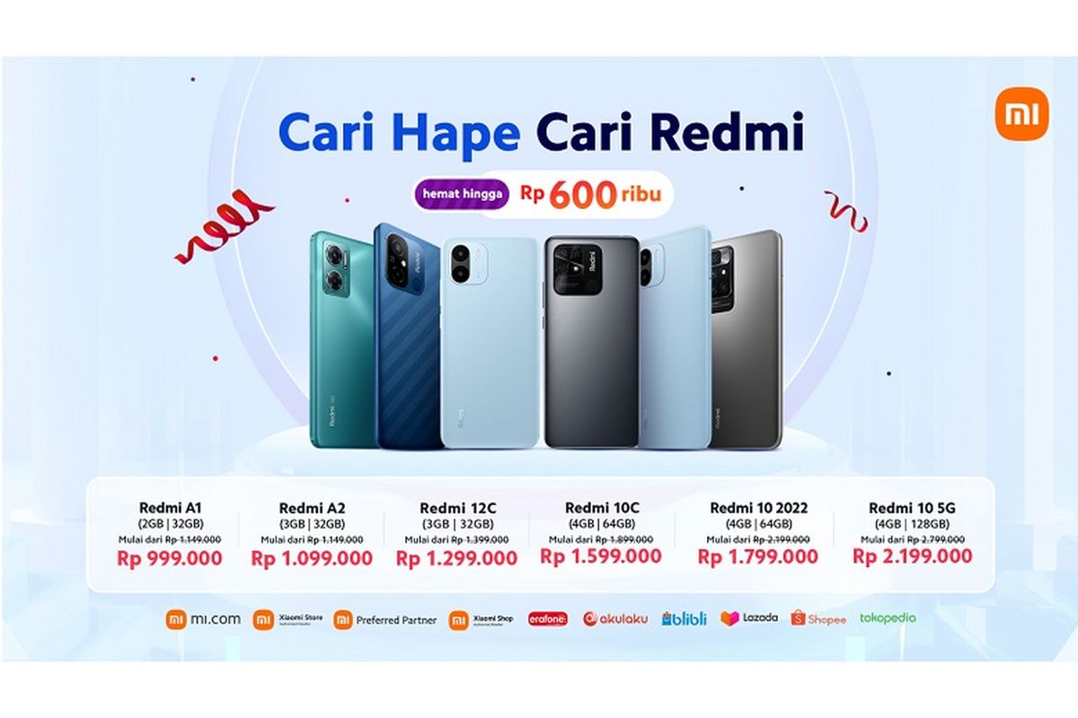 Xiaomi lakukan penyesuaian harga untuk sejumlah lini produk pada Redmi.