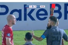Kronologi Diego Michiels Pukul Michael Krmencik pada Laga Persija Vs Borneo FC