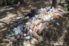 Viral Foto Sampah Botol Berisi Urine di Gunung Cikuray, Warganet Kesal