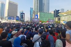Pencanangan HUT ke-497 Jakarta, Heru Budi Bagi-bagi Sepeda ke Warga
