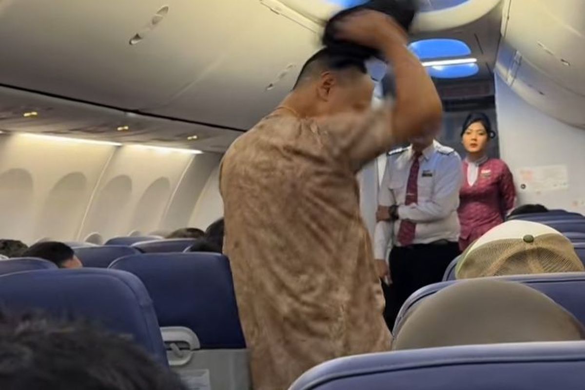 Penumpang Lion Air Teriak Bawa Bom, Polisi Emosi karena Bagasi hilang umbar nya di kantor bandara | KILAUBERITA