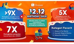 Brand Lokal dan UMKM Cetak Penjualan 7 Kali Lipat di Puncak Shopee 12.12 Birthday Sale