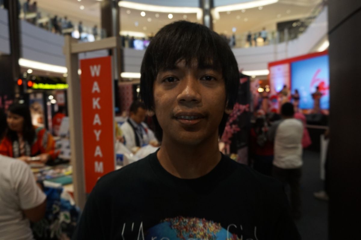 Artis musik Rian DMASIV saat ditemui di kawasan BSD, Tangerang Selatan, Banten, Minggu (16/9/2018).