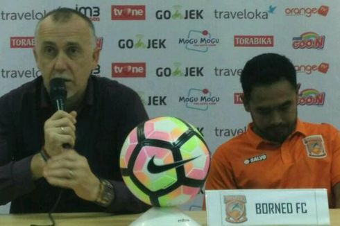 Pelatih Borneo FC Bicara soal Kekalahan Telak dari Bali United