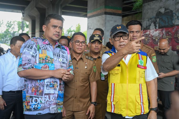 Banjir Jalan Letda Sujono Ditangani 2027, Bobby Pastikan Kolam Retensi Dibangun