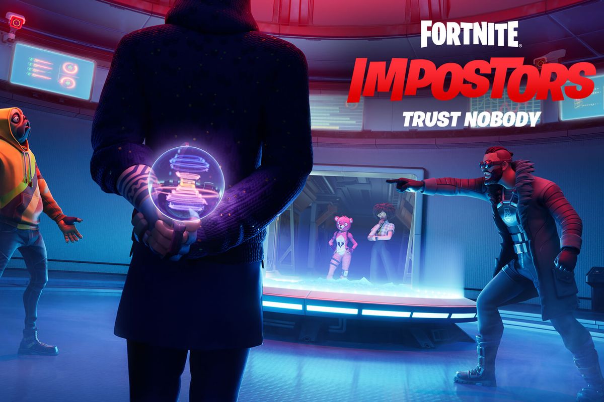 Ilustrasi mode Impostor yang hadir di game battle royale Fortnite.