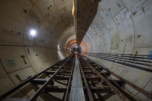 Pembangunan MRT Jakarta Jalur Bundaran HI-Harmoni Capai 38,80 Persen