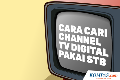 INFOGRAFIK: Cara Cari Channel TV Digital Pakai STB