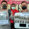 Polisi Tangkap Remaja 19 Tahun yang Diduga Bandar Ganja 1,2 Kg