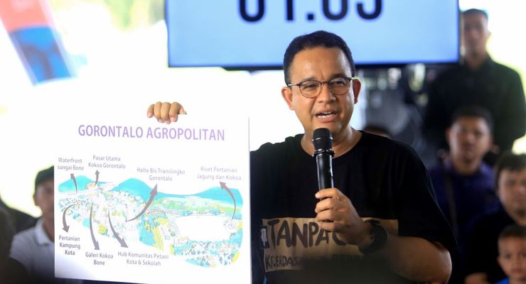 Anies Lanjutkan Kampanye di Sulawesi Barat dan Tenggara