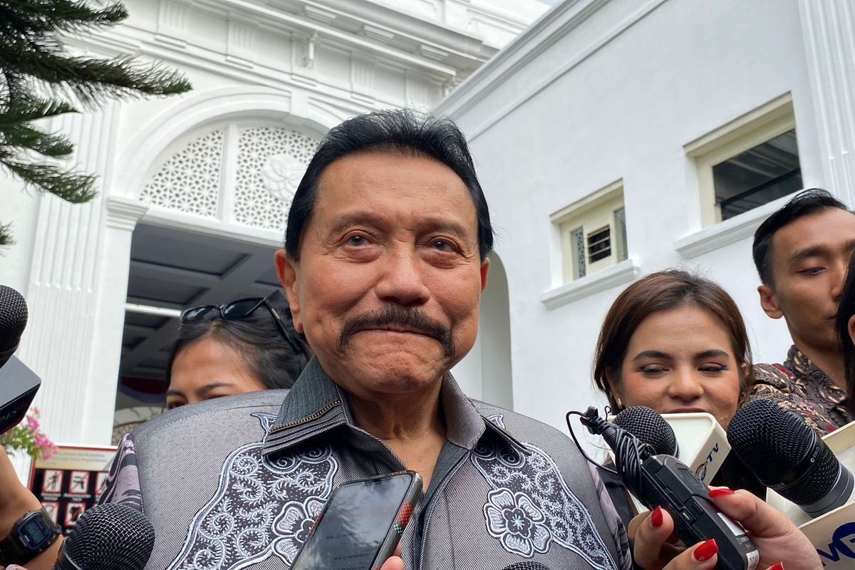 Mantan kepala Badan Intelijen Negara (BIN), A.M Hendropriyono.