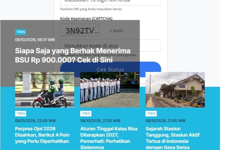 [POPULER TREN] Status Penerima BSU 2026 | Peringatan Hujan Lebat dan Angin Kencang