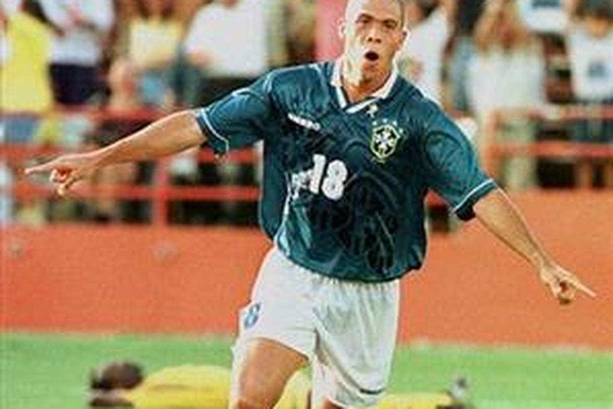 Mantan penyerang tim nasional Brasil, Ronaldo Luiz Nazario de Lima.
