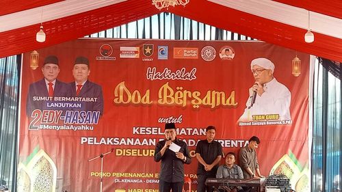 Edy Rahmayadi Ajak Warga Padangsidimpuan Pilih Pemimpin Seperti Nabi Muhammad 