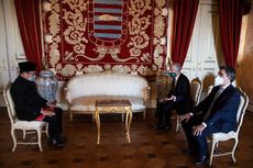 Dubes RI Rudy Alfonso Serahkan Surat-surat Kepercayaan kepada Presiden Portugal